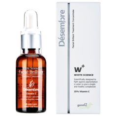 Desembre White Science facial brilliant treatment concentrate Осветляющий концентрат для лица, 30 мл