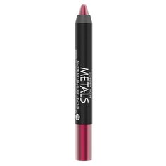 Golden Rose помада для губ Matte Metallic Lip Crayon матовая, оттенок 08