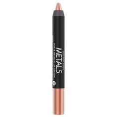 Golden Rose помада для губ Matte Metallic Lip Crayon матовая, оттенок 10
