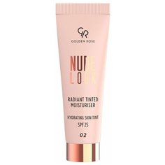 Golden Rose Тональный крем Nude Look Radiant Tinted Moisturiser, 32 мл, оттенок: 02 Medium Tint