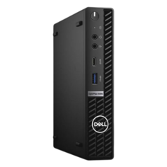 Настольный компьютер DELL OptiPlex 5080 Micro (5080-6451) Intel Core i5-10500T/8 ГБ/256 ГБ SSD/Intel UHD Graphics 630/Windows 10 Pro черный