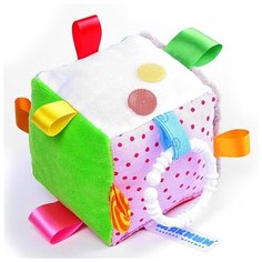 Мягкий Кубик развивающий с петельками Мякиши