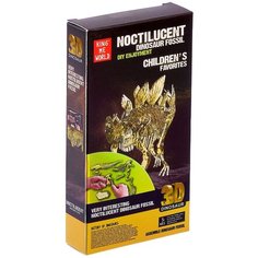 Пазл 3D "Стегозавр", со световыми эффектами 4660119 Сима ленд