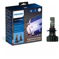 Лампа светодиодная Philips Ultinon Pro9000 HL HIR2 12/24V 20W PX22D, 2 шт. (бокс)