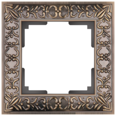 Рамка 1п WerkelWL07-Frame-01, бронзовый