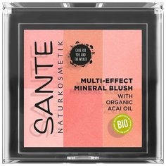 Sante Naturkosmetik Румяна минеральные Multi-effect 01 Coral