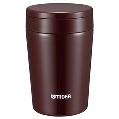 Термос для еды TIGER MCL-A038, 0.38 л chocolate brown