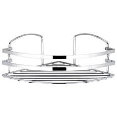Полка в ванную угловая LM007 1 ярус 24*24*17 хром Tekno Tel
