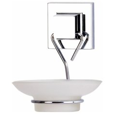 Мыльница подвесная EF266 самоклеящаяся хром Tekno Tel