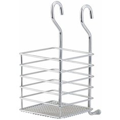 Полка-сушилка для столовых приборов для рейлинга MG073 10*14*22 хром Tekno Tel