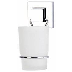 Стакан подвесной EF274 самоклеящийся хром Tekno Tel