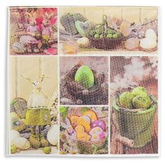 Салфетки бумажные "Пасха" набор 20 шт, 33*33 см 3931221 Страна Карнавалия