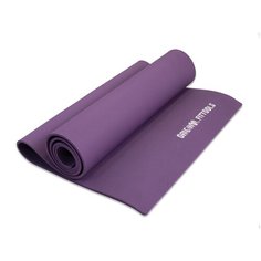 Коврик Original FitTools Lakshmi FT-YGM-6TPE, 190х60х0.6 см фиолетовый однотонный