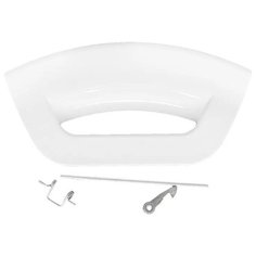 Ручка люка для стиральной машины Ariston (Аристон), Indesit (Индезит) ,белая