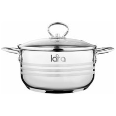 Кастрюля LARA Standart, 4 л, серебристый