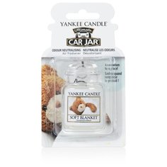 Yankee Candle / Авто-ароматизатор гелевый Мягкое одеяло CAR JAR ULTIMATE SOFT BLANKET