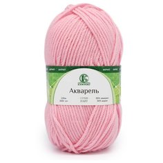 Пряжа Камтекс Акварель 100гр. 110м (леакрил 50%, акрил 50%) (055 св.розовый) 5 шт