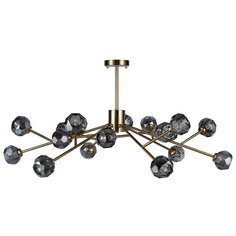 Подвесная люстра Loft IT Orion Smoky 10021/18