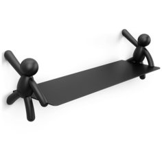 Полка Buddy черная Umbra