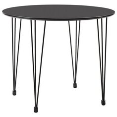 Стол Solution чёрный, 90см Bradex Home