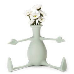 Ваза для цветов с гибкими ручками Florino мятная Peleg Design
