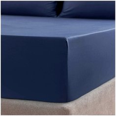 Простыня на резинке SOFT BOX Космос 140х200х30, Мако-сатин, 100% египетский хлопок