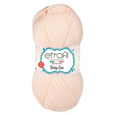 Пряжа Etrofil BABY CAN 100гр 250м (100% антипиллинговый акрил) (80025 бисквит) 5 шт