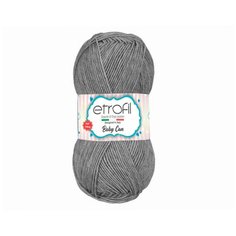 Пряжа Etrofil BABY CAN 100гр 250м (100% антипиллинговый акрил) (80091 серый) 5 шт