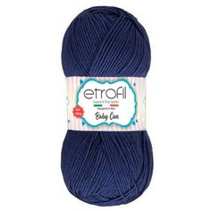 Пряжа Etrofil BABY CAN 100гр 250м (100% антипиллинговый акрил) (80054 темно-синий) 5 шт