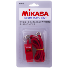 Свисток WH-2R с шариком, красный Mikasa