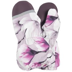 Варежки SNOW K20175-1220, Kerry, Размер 1, Цвет 1220-светло-розовый с цветами