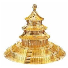 Металлический 3D конструктор Metal Earth, Храм Неба, ICX017