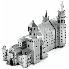 Металлический конструктор 3D Metal Earth, Замок Neuschwanstein, Масштаб 1:160, FSC018