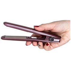 Стайлер для выпрямления волос HS-1014R Pioneer с USB, индикацией питания и керамическими пластинами 60х13 мм, 12 Вт