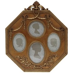 Фоторамка настенная на 4 фотографии 28x2x32см, Glasar ГЛАСАР