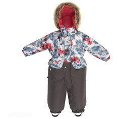 Комбинезон для девочек FRAN K19409A-1077, Kerry, Размер 80, Цвет 1077-принт ягоды