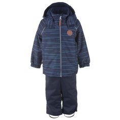 Комплект для мальчиков DENIS K21014-2991, Kerry, Размер 92, Цвет 2991-темно-синий со штрихами