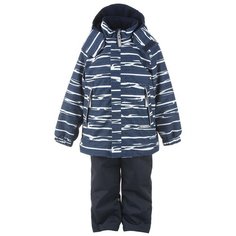 Комплект для мальчиков AUGUST K21030-2992, Kerry, Размер 122, Цвет 2992-темно-синий с полосками
