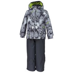 Комплект для мальчика YOKO 41190004-82148, Huppa, Размер 92, Цвет 82148-gray pattern/ dark gray