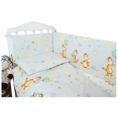 Сонный Гномик комплект Жирафик (6 предметов) серый