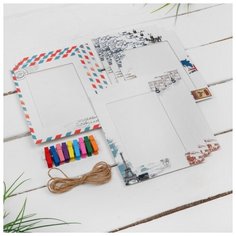 Фоторамки на прищепках набор 9 шт 4464725 Сима ленд