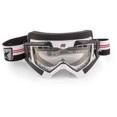 Маска снегоходная Ariete RС Snowmobile Medium, белый, прозрачная линзы