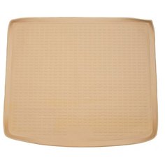 Коврик в багажник VW Touareg I 2003-2010, кросс. (полиуретан, бежевый) Element