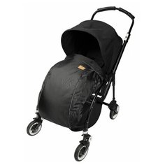 Теплая накидка на ножки для коляски "Чёрная классика" Stroller Acss