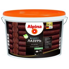 Alpina Аква лазурь для дерева тик 10 л