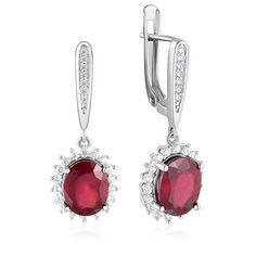 Бронницкий Ювелир Серьги из серебра E-DRGR00672-RB