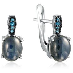 Бронницкий Ювелир Серьги из серебра E-DRGR00927-SP-SPC