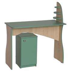 Стол маникюрный Имидж Мастер Лекс, Выбеленный дуб СМ-ЛКС