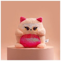 Мягкая игрушка с пайетками "Лисичка" Milo Toys