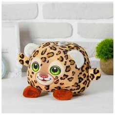 Мягкая игрушка-копилка "Леопард" со звуком Сима ленд